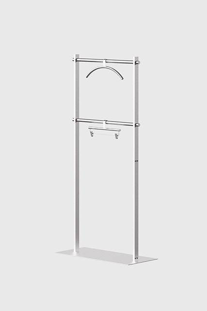 set presenter - open frame